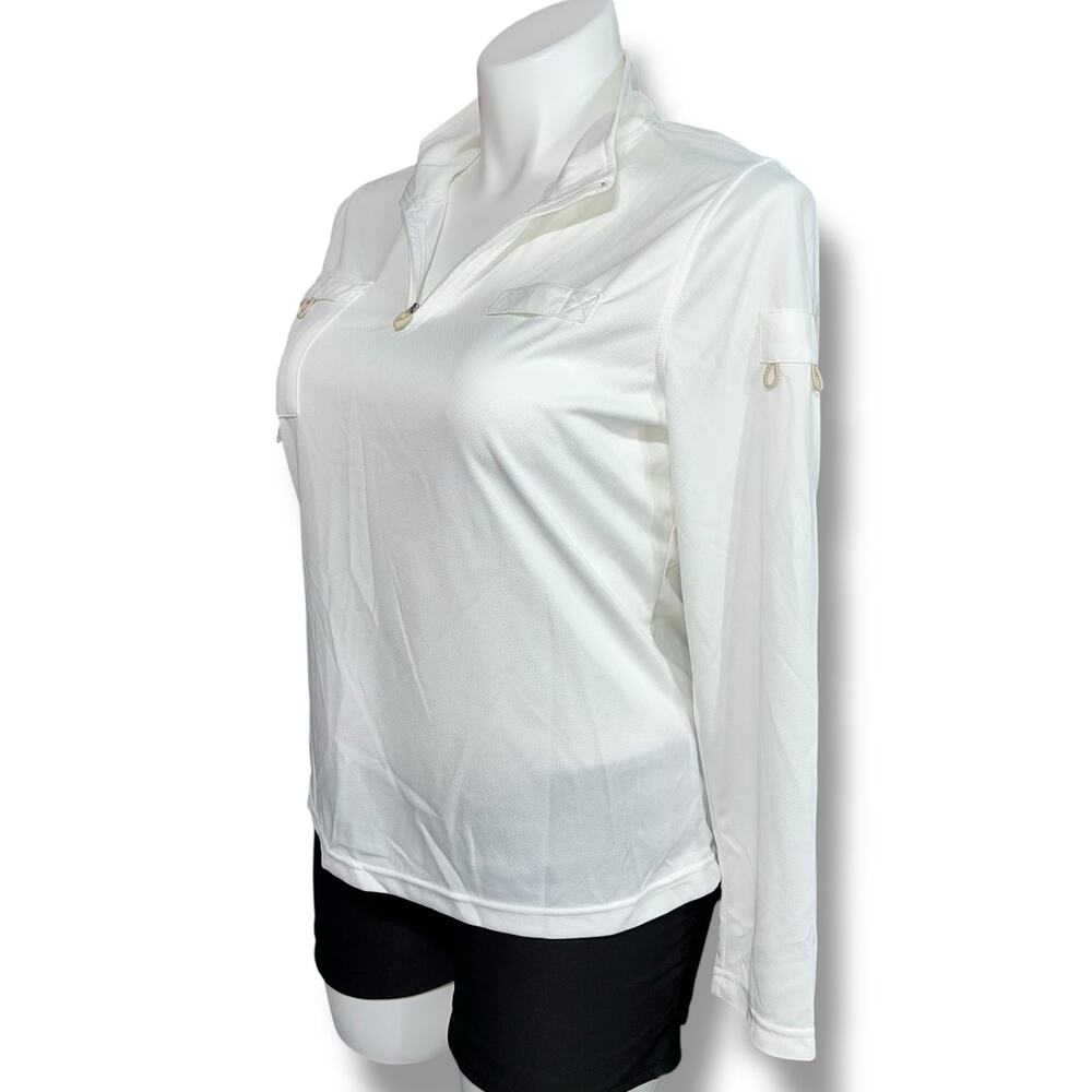 Gander Mountain Womens Athletic Shirt Top Long Sleeve Outdoor Fishing Hiking XL - Picture 7 of 12